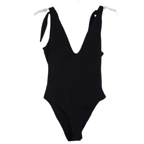 TIGER MIST Abbie bodysuit fitted v neck deep cut NWT - Picture 3 of 7